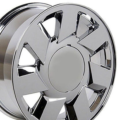 17" Replica Wheel CA01 Fits Cadillac DTS 17x7.5 Chrome Wheel