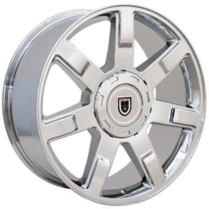 22" Replica Wheel CA80 Fits Cadillac Escalade 22x9 Chrome Wheel