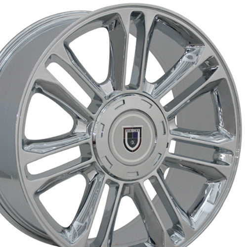 22" Replica Wheel CA83 Fits Cadillac Escalade 22x9 Chrome Wheel