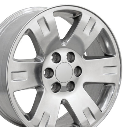 20" Replica Wheel CV81 Fits GMC Yukon 20x8.5 Polished Wheel