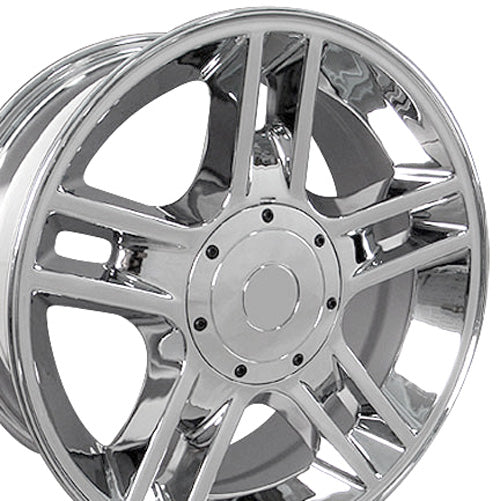 20" Replica Wheel FR81 Fits Ford F150 20x9 Chrome Wheel
