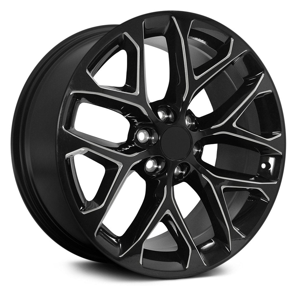 PERFORMANCE REPLICAS PR177 22X9 24 6X139.7/6X5.5 Gloss Black Milled