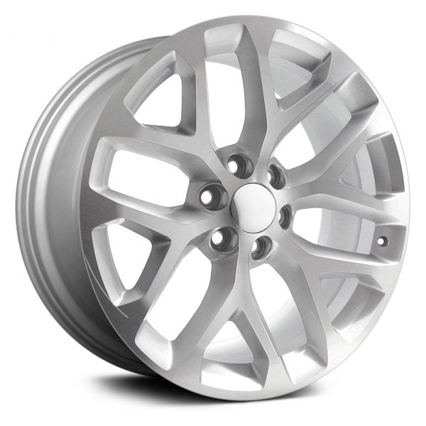 PERFORMANCE REPLICAS PR177 22X9 24 6X139.7/6X5.5 Silver Machined