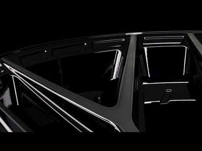 SET OF 4 WHEEL & TIRE PACKAGE | 4Play 4P06 20x10 -18 6x135/6x139.7 Gloss Black | 35x12.50R20LT SureTrac Wide Climber R/T 1