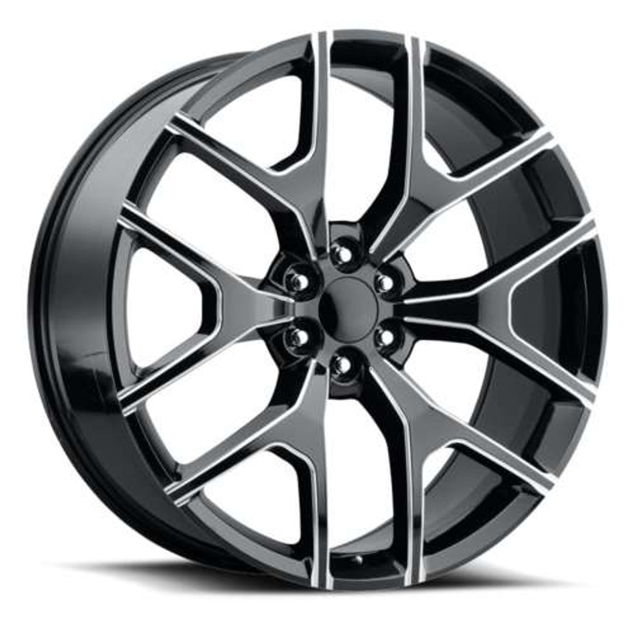 O.E. REVOLUTION G-04 30X10 31 6X139.7 GLOSS BLACK & MILLED