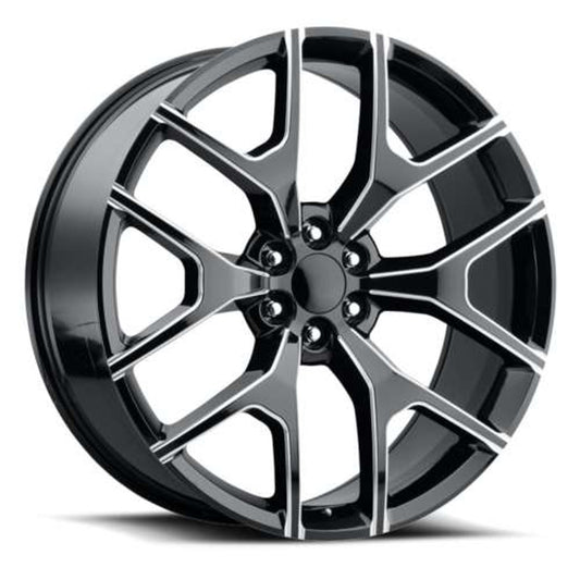 O.E. REVOLUTION G-04 30X10 31 6X139.7 GLOSS BLACK & MILLED
