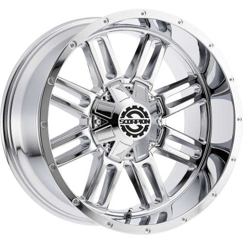 SCORPION SC18 20X12 -44 5X127/5X139.7 CHROME