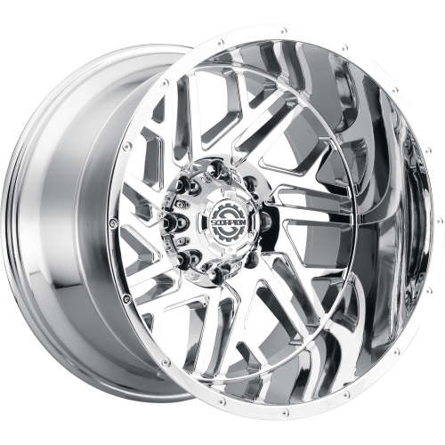 SCORPION SC29 20X9 +12 6X139.7 CHROME