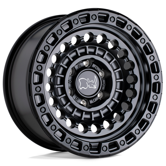 Black Rhino Hard Alloys SENTINEL - 17x8.5 -18mm 8x170 MATTE BLACK Wheel | 1785STN-88170M25