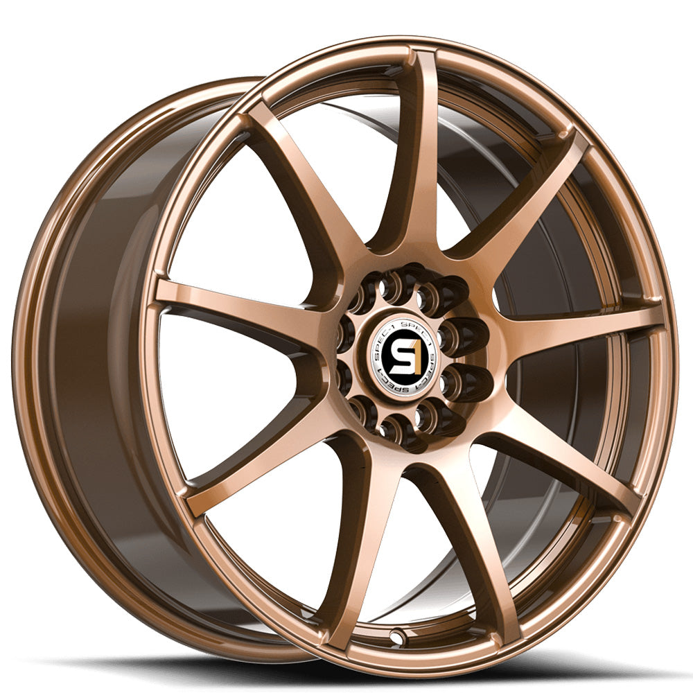 SPEC-1 SP-67 18X8.0 38 5X100/5X114.3 GLOSS BRONZE