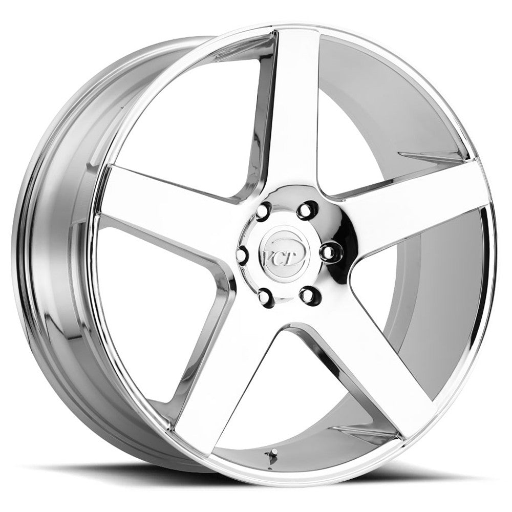 VCT V83 20x8.5 5x114.3 +35mm Chrome Wheel Rim 20" Inch V83-2085514+35C