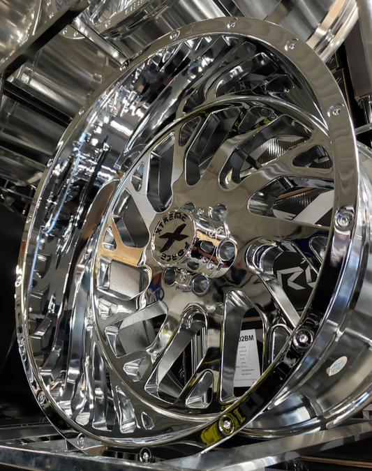Xtreme Force XF-8 22x12 -44 6x135/6x139.7 (6x5.3/6x5.5) Chrome (right)
