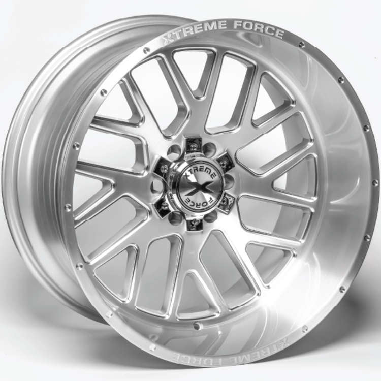 Xtreme Force XF-10 20x10 -25 6x139.7 (6x5.5)/6x135 Brushed
