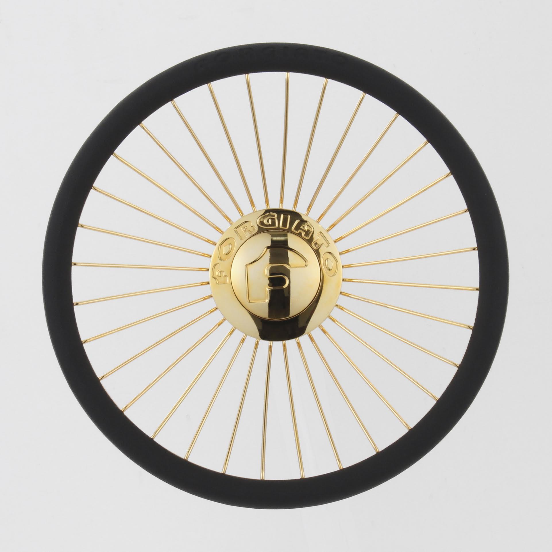 Forgiato Wire Steering Wheel (Gold)