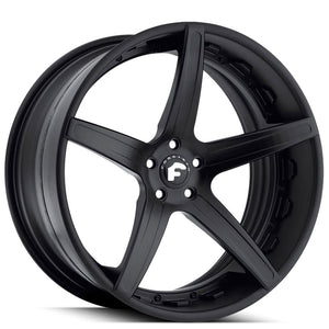 21" Forgiato Wheels Aggio-ECL Satin Black Forged Rims