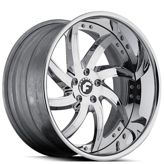 21" Forgiato Wheels Azioni Chrome Forged Rims