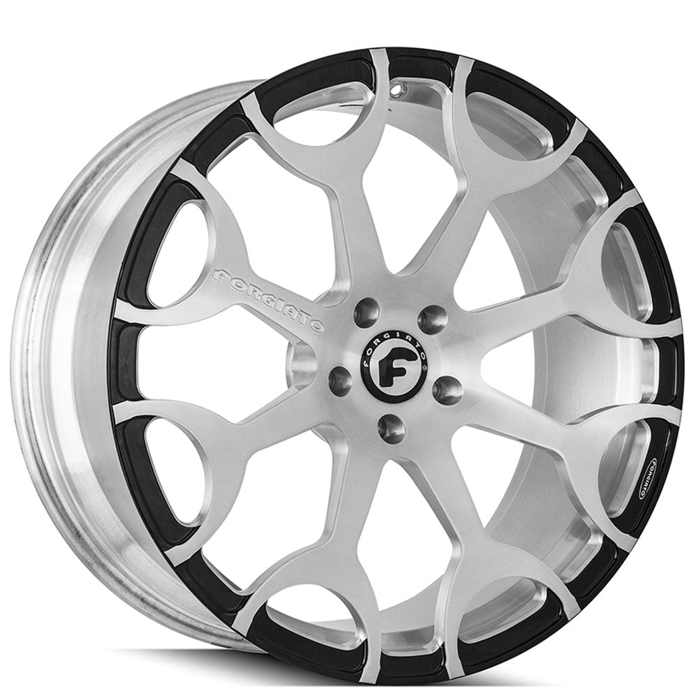 24" Staggered Forgiato Wheels Capolavaro-M Custom 2 Tone Forged Rims