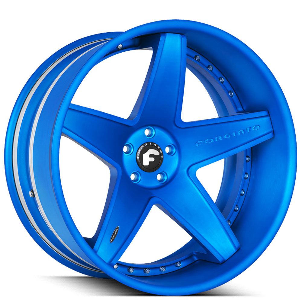 Forge Blue Rims 24