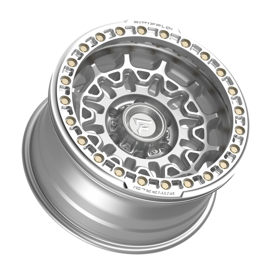 FITTIPALDI FB150M 17X9, PCD 6X5.50, ET -15, CB 106.2-MACHINED SILVER