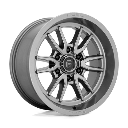 Fuel 1PC D789 CLASH 18X9 1 6X139.7/6X5.5 Gun Metal