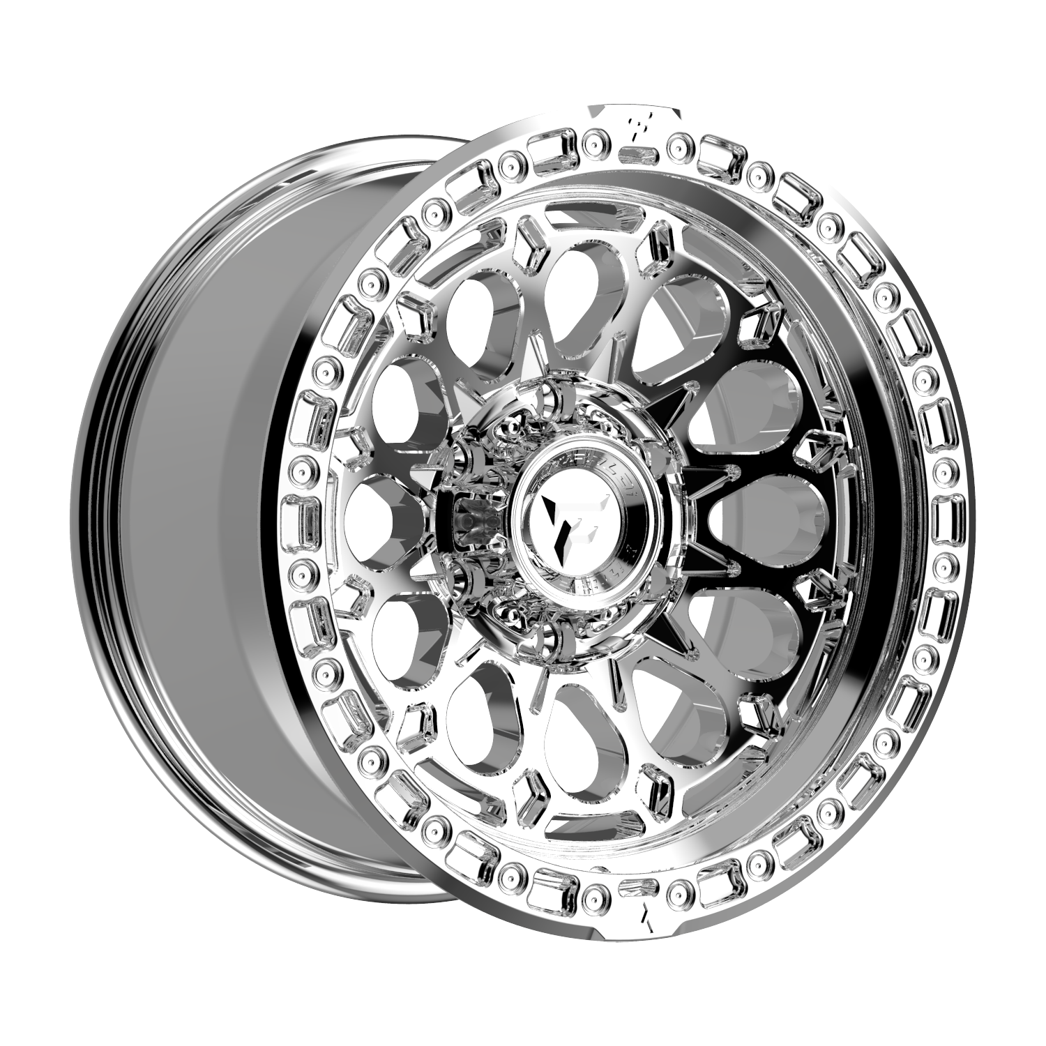 FITTIPALDI OFFROAD FT100MC 17X9, PCD 6X5.50, ET -12, CB 106.2-MIRROR COAT