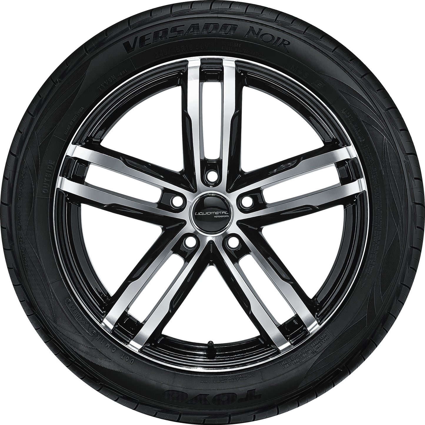 TOYO TIRES VERSADO NOIR 205/55R16 (24.9X8.4R 16) Tires