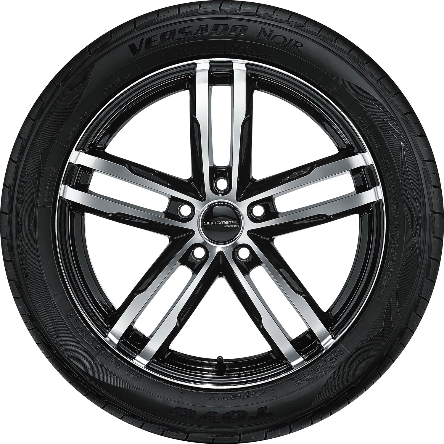 TOYO TIRES VERSADO NOIR 205/55R16 (24.9X8.4R 16) Tires