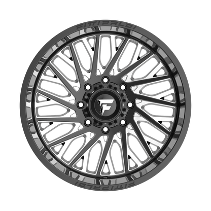 FITTIPALDI OFFROAD FA08BM 22X12, PCD 8X6.50, ET -44, CB 125.2-GLOSS BLACK MILLED