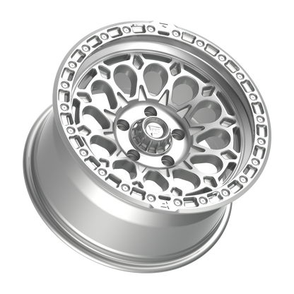 FITTIPALDI OFFROAD FT101MS 17X9, PCD 5X5.00, ET -12, CB 71.5-GLOSS SILVER WITH MACHINED FACE AND UNDERCUT