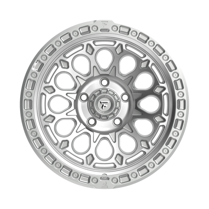 FITTIPALDI OFFROAD FT101MS 17X9, PCD 5X5.00, ET -12, CB 71.5-GLOSS SILVER WITH MACHINED FACE AND UNDERCUT