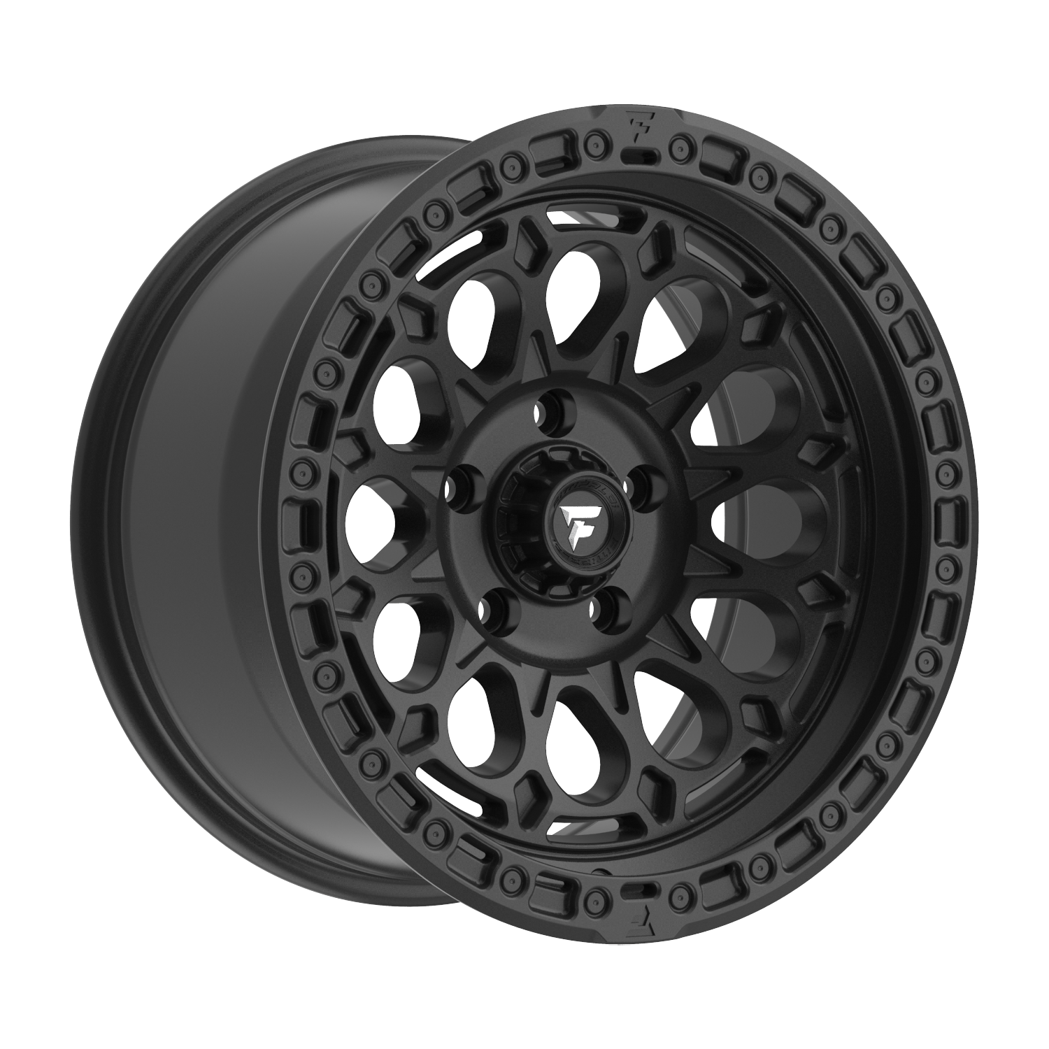 FITTIPALDI OFFROAD FT101SB 17X9, PCD 5X5.00, ET -12, CB 71.5-SATIN BLACK