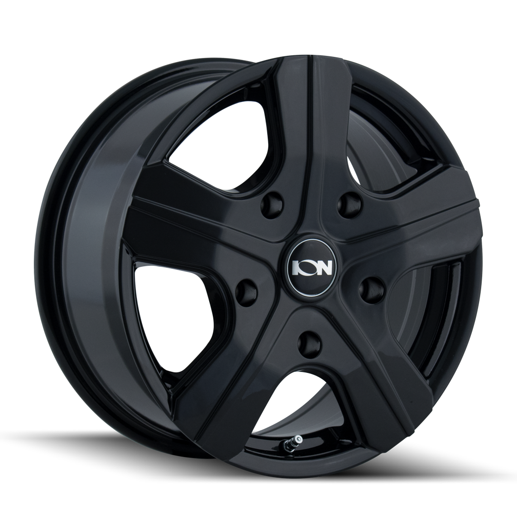 ION 101 16X7 55 5x160 BLACK/MACHINED
