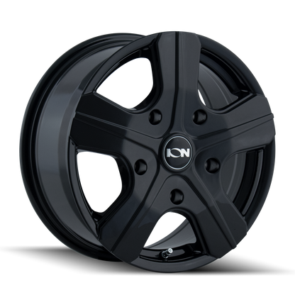 ION 101 16X7 55 5x160 BLACK/MACHINED