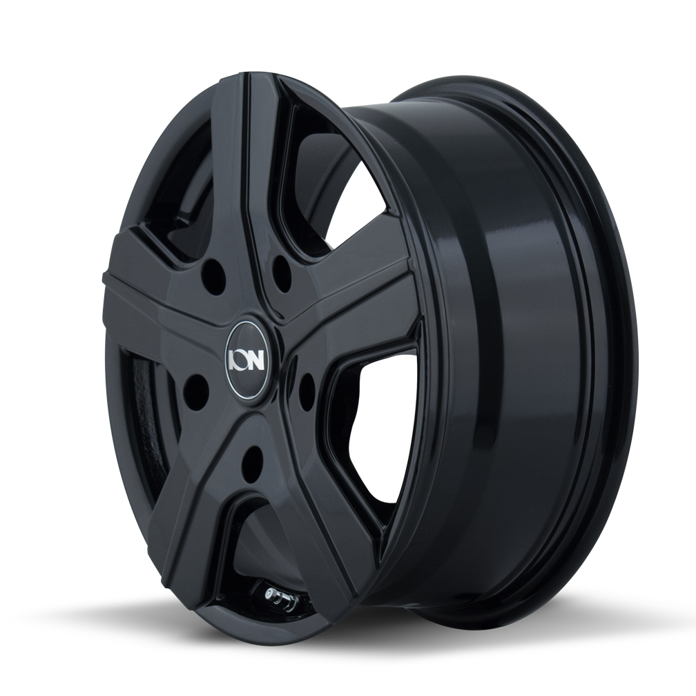 ION 101 16X7 55 5x160 BLACK/MACHINED