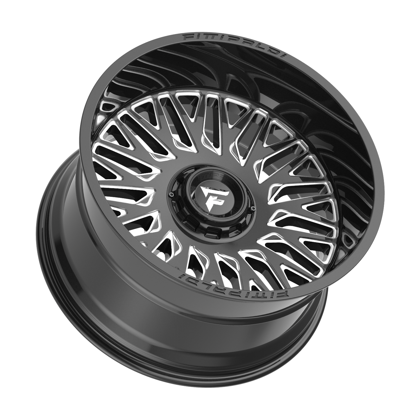 FITTIPALDI OFFROAD FA07BM 22X12, PCD 6X135/6X5.50, ET -44, CB 106.2-GLOSS BLACK MILLED