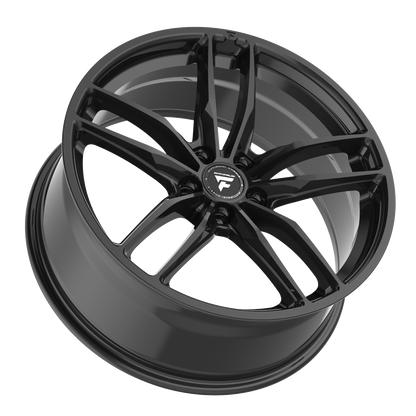 FITTIPALDI 361B 20X8.5 +38 5X4.50 Gloss Black