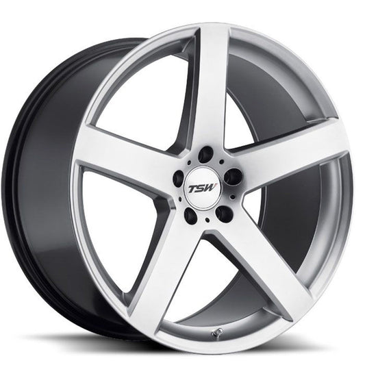 TSW RIVAGE 17X8 35 5X120/5X4.72 HYPER SILVER