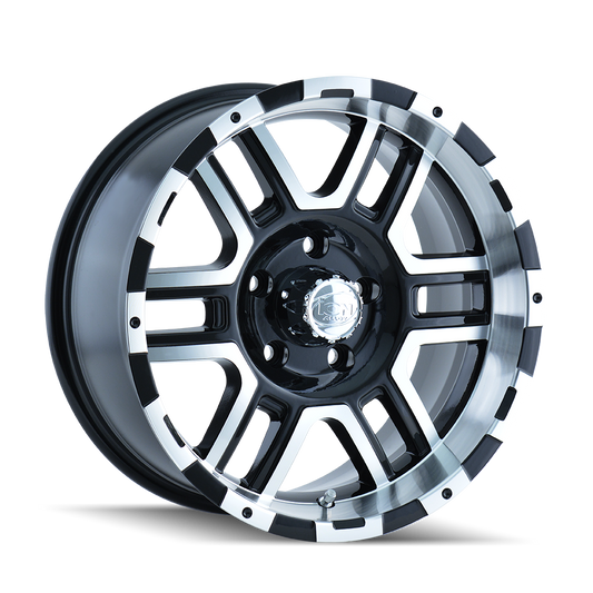 ION 179 16X8 10 5x139.7 BLACK/MACHINED