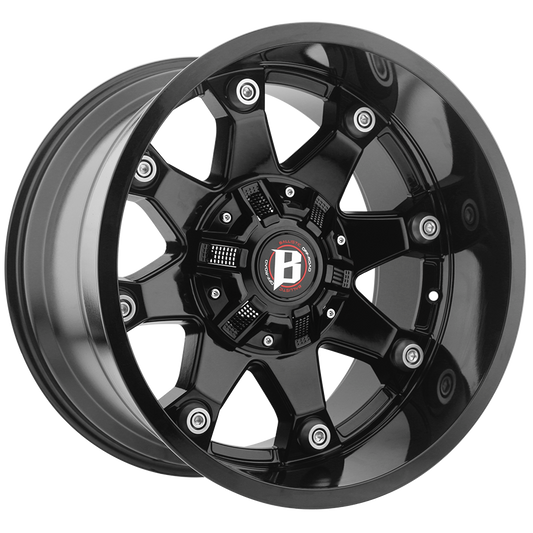 BALLISTIC BEAST 20X10 5X114.3/127 -24 GLOSS BLACK