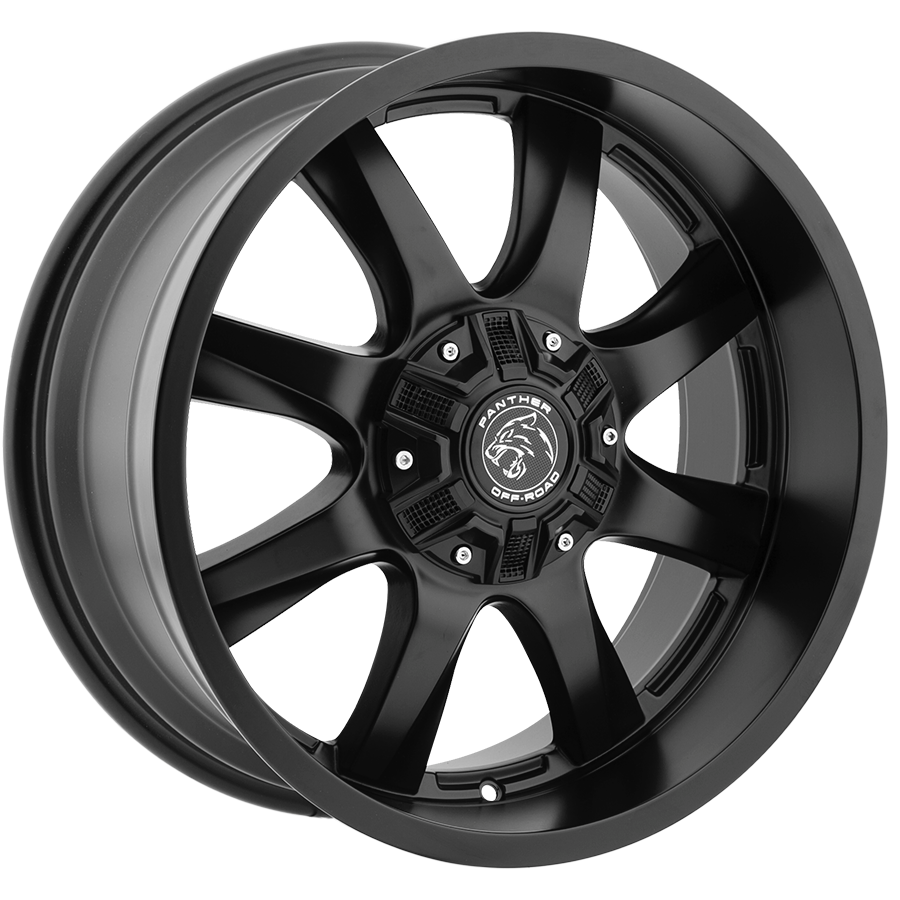 PANTHER 578 OFFROAD 18X9 5X127/139.7 +00 FLAT BLACK