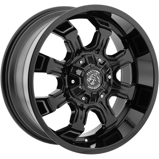 PANTHER 579 OFFROAD 18X9 6X120/139.7 +00 GLOSS BLACK MACHINED