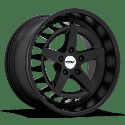 TSW DEGNER 18X8.5 40 5X114.3 SEMI GLOSS BLACK
