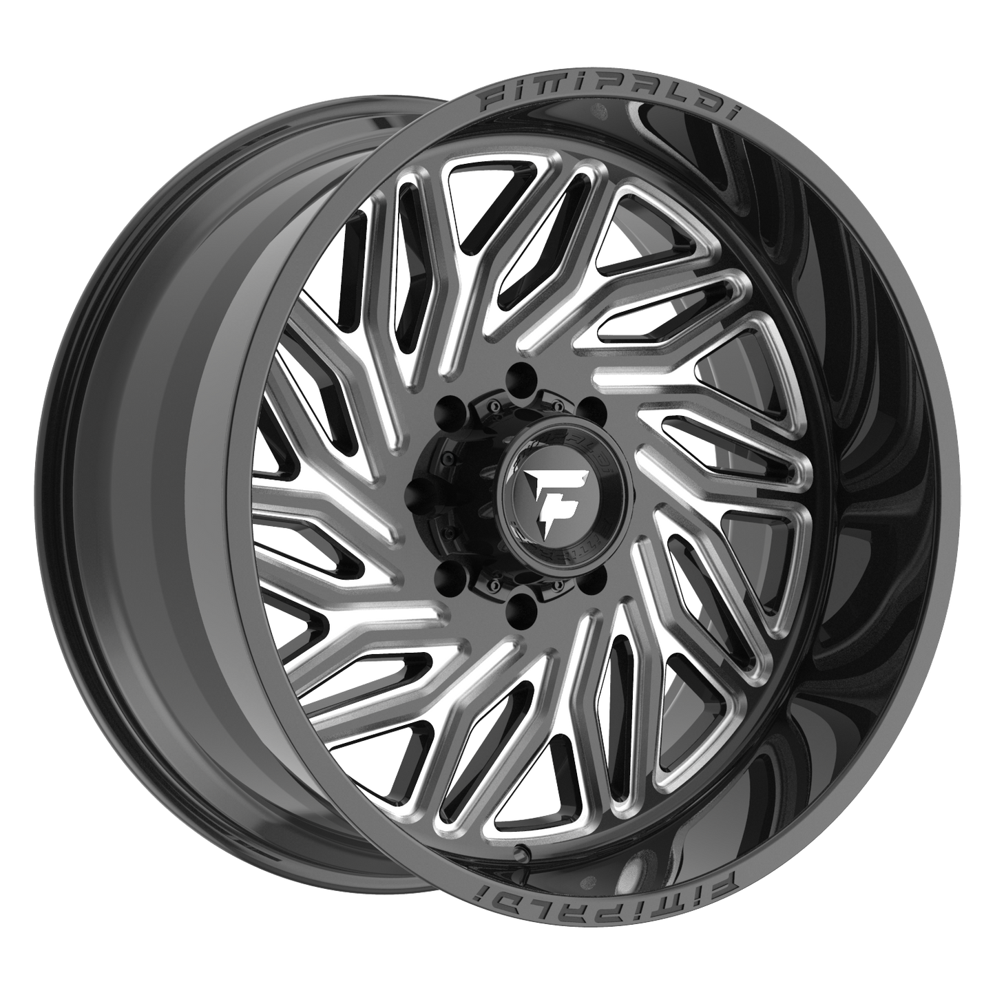 FITTIPALDI OFFROAD FA13BM 24X12, PCD 8X170, ET -44, CB 125.2-GLOSS BLACK MILLED