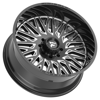 FITTIPALDI OFFROAD FA07BM 26X12, PCD 8X6.50, ET -44, CB 125.2-GLOSS BLACK MILLED