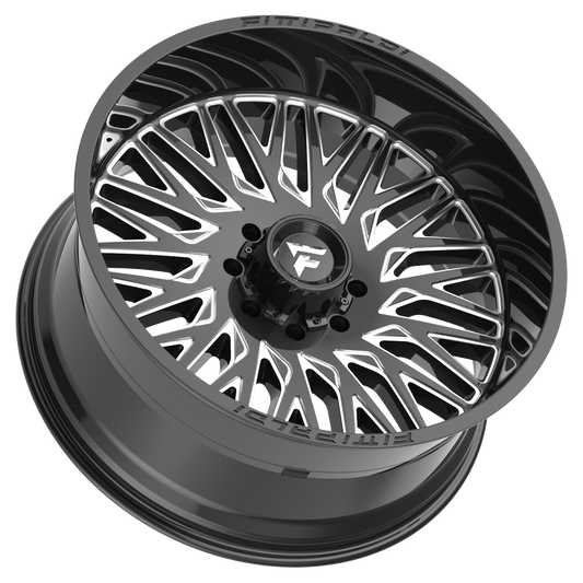 FITTIPALDI OFFROAD FA07BM 26X12, PCD 8X6.50, ET -44, CB 125.2-GLOSS BLACK MILLED