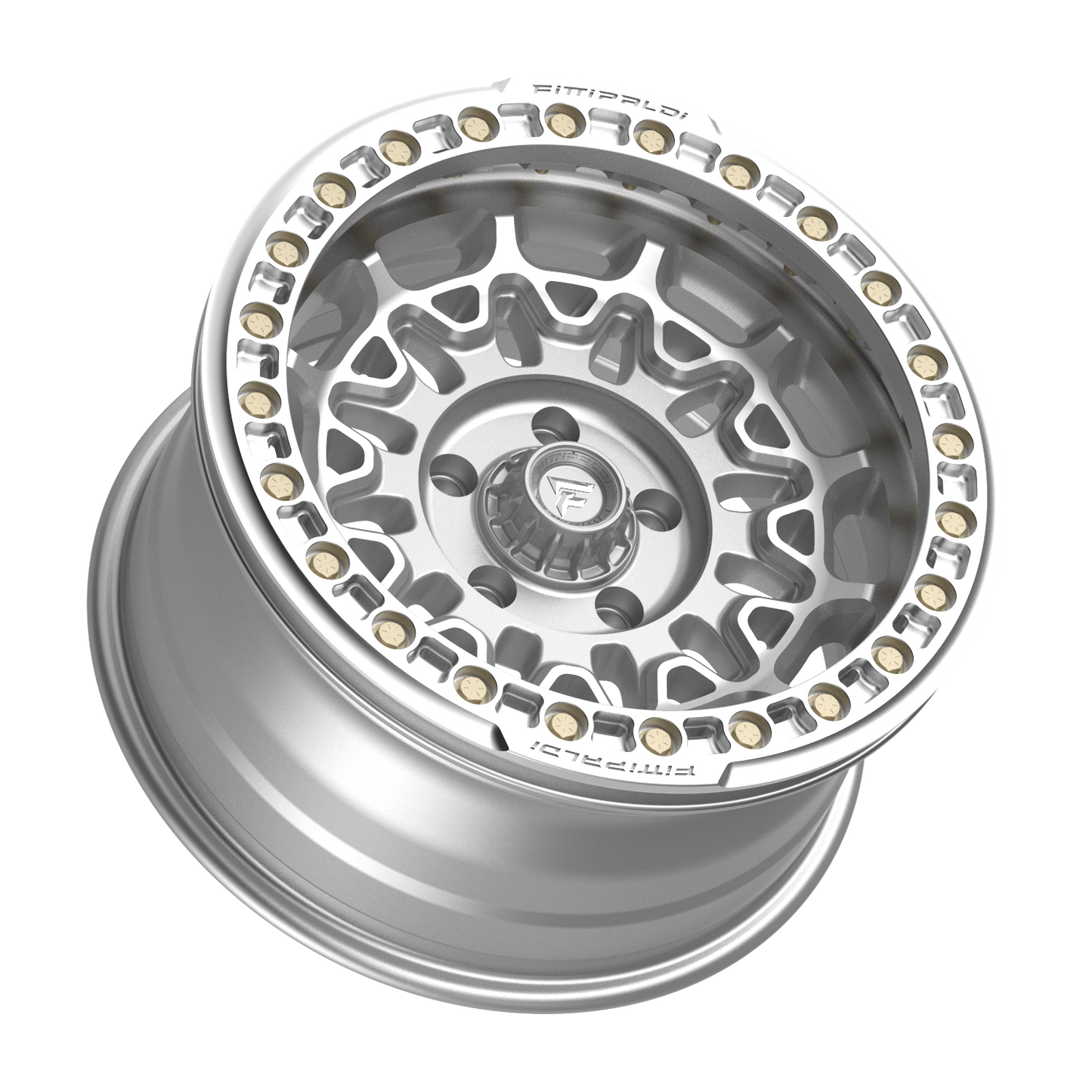 FITTIPALDI FB150M 17X9, PCD 5X5.00, ET -15, CB 71.5-MACHINED SILVER