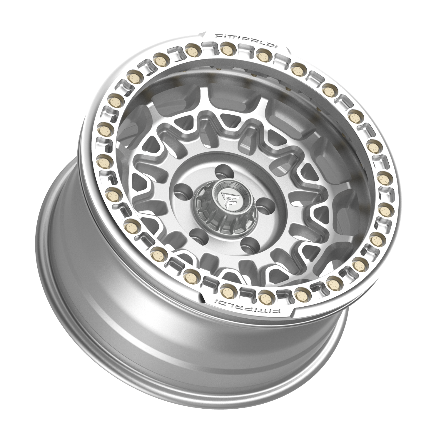 FITTIPALDI FB150M 17X9, PCD 5X5.00, ET -15, CB 71.5-MACHINED SILVER