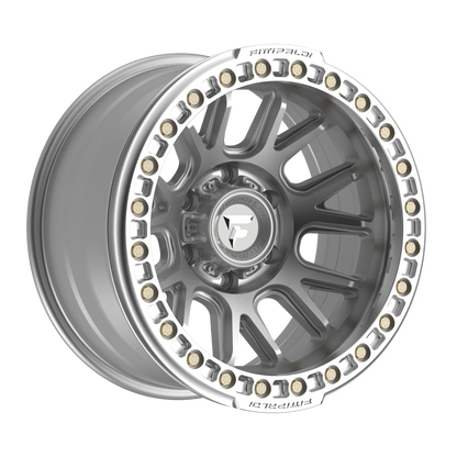 FITTIPALDI FB151M 17X9, PCD 6X5.50, ET -38, CB 106.2-MACHINED SILVER