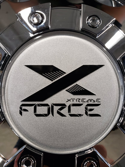 Xtreme Force Center Cap Logo Sticker