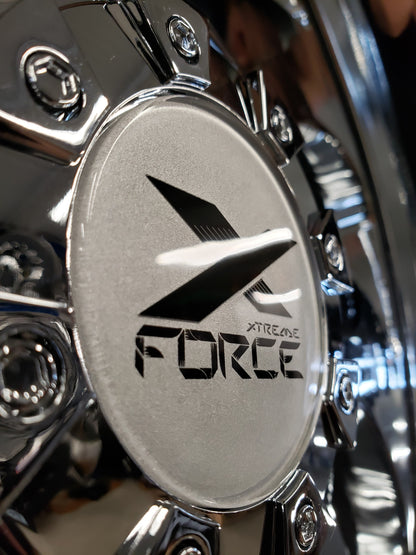 Xtreme Force Center Cap Logo Sticker